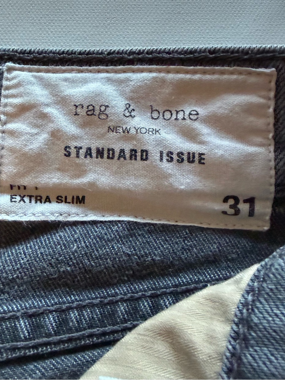 rag & bone Standard Issue Fit 1 Extra Slim - Picture 7 of 12